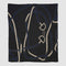 In2Green Eco Throw Cotton Sustainable Knit Patterned Throw Blanket - Equestrian Tack 601570193880 BL01ETK1