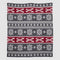 in2green Eco Throw Cotton Sustainable Knit Throw Blanket - Fair Isle with Skis 655646730691 BL01FA4