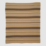 in2green Eco Throw Cotton Sustainable Knit Throw Blanket | Geometric Stripe 601570194245 BL01XGS2