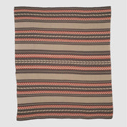 in2green Eco Throw Cotton Sustainable Knit Throw Blanket | Geometric Stripe 601570194238 BL01XGS1