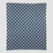 in2green Eco Throw Cotton Sustainable Knit Geometric Throw Blanket - Gingham Plaid 601570193484 BL01PLG1