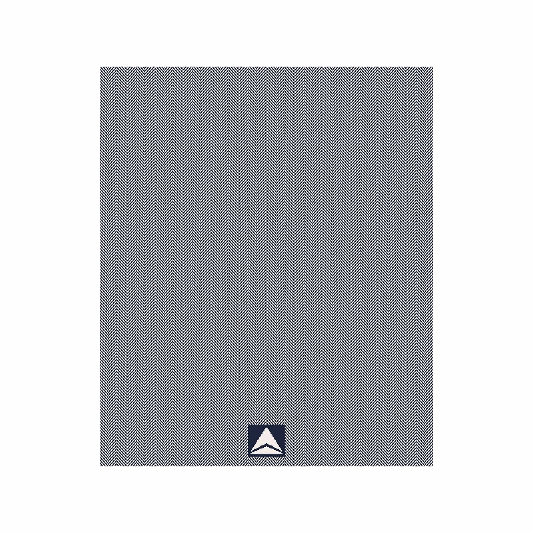 In2Green Swatch Custom Logo Blanket: Personalized Corporate Gift - Herringbone Pattern