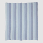 In2Green Eco Throw Cotton Sustainable Knit Striped | Chevron Throw Blanket - Herringbone Hues 601570193408 BLHBH1