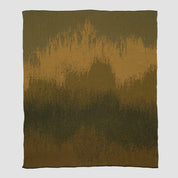 in2green Eco Throw Cotton Sustainable Knit Geometric Chevron Throw Blanket - Herringbone Ombre 601570194634 BLHBO2