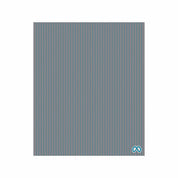 In2Green Swatch Custom Logo Blanket: Personalized Corporate Gift - Herringbone Pinstripe Pattern