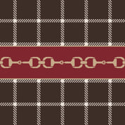 In2Green Swatch Hospitality Horse Bit Plaid