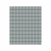 In2Green Swatch Custom Logo Blanket: Personalized Corporate Gift - Hudson Plaid Pattern