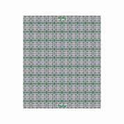In2Green Swatch Custom Logo Blanket: Personalized Corporate Gift - Hudson Plaid Pattern