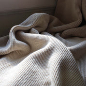 60" x 80" Jumbo Cardigan Stitch Knit Throw Blanket - Jumbo Cardigan