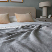 60" x 80" Jumbo Cardigan Stitch Knit Throw Blanket - Jumbo Cardigan