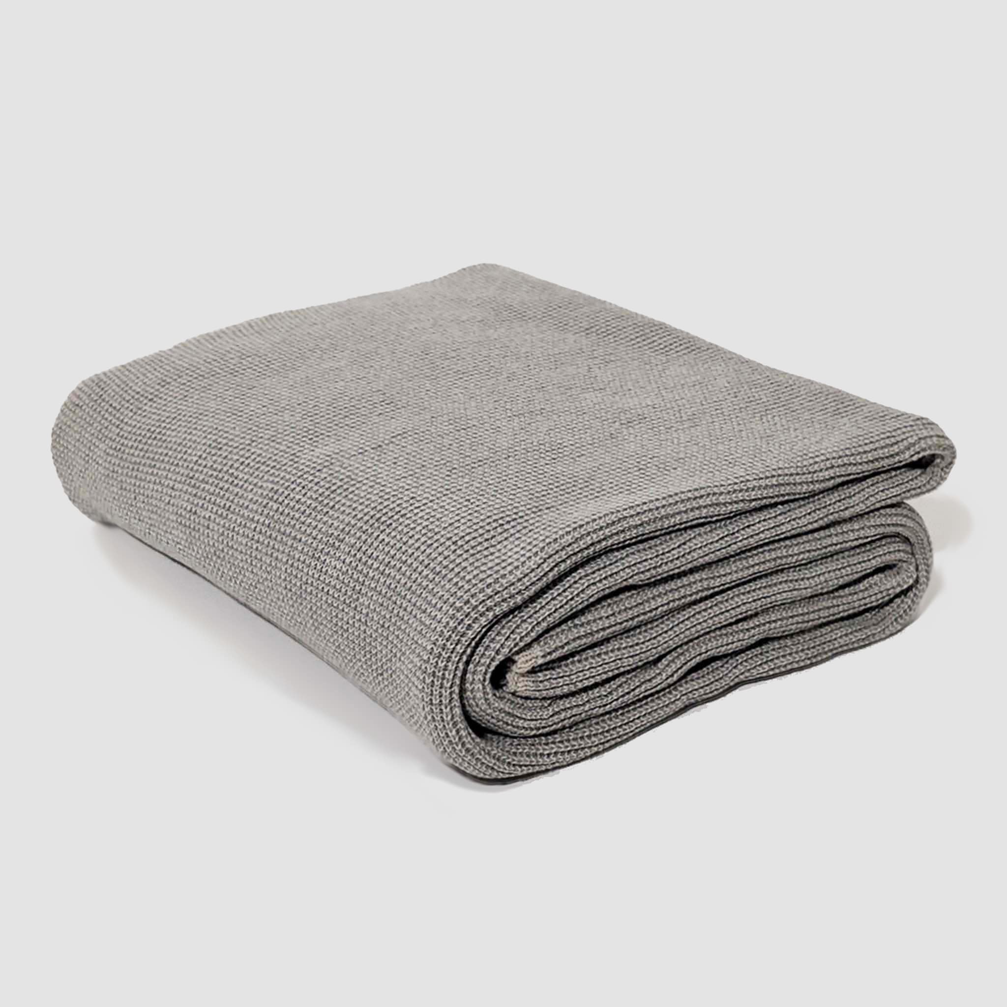 in2green Eco Throw Jumbo Cardigan - 60" x 80" Jumbo Cardigan Stitch Knit Throw Blanket 601570194825 BLJC2