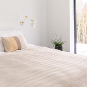 60" x 80" Jumbo Sustainable Knit Throw Blanket - Jumbo Herringbone