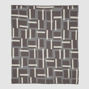 in2green Eco Throw Cotton Sustainable Knit Patterned Throw Blanket - Level by Kelly Harris Smith 753275975558 KHS-LV-SE