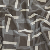 in2green Eco Throw Cotton Sustainable Knit Patterned Throw Blanket - Level by Kelly Harris Smith