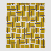 in2green Eco Throw Cotton Sustainable Knit Patterned Throw Blanket - Level by Kelly Harris Smith 753275975572 KHS-LV-ME