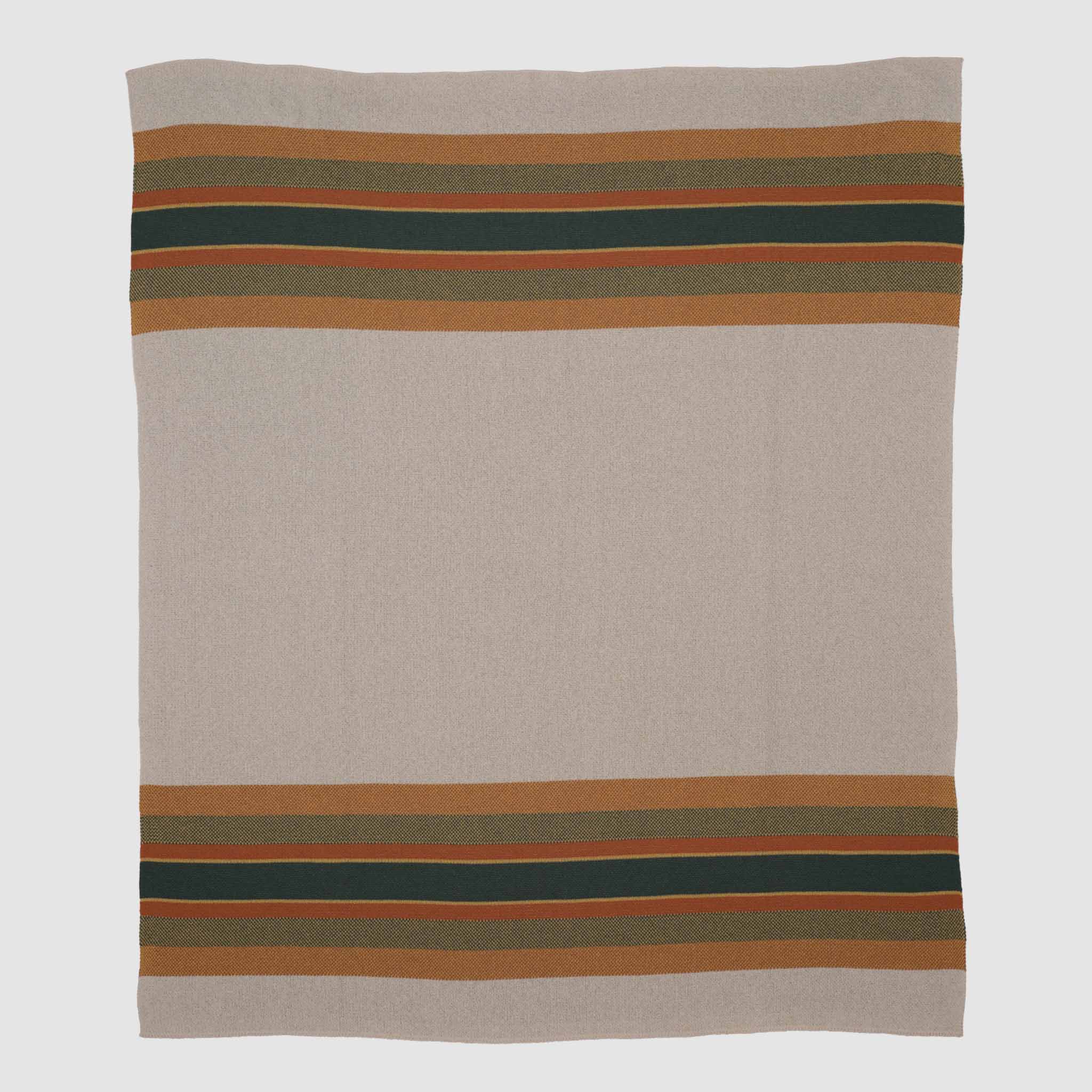 in2green Eco Throw Cotton Sustainable Knit Throw Blanket | Lodge Stripe 601570193842 BL01XLS2