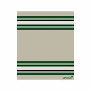 In2Green Swatch Custom Logo Blanket: Personalized Corporate Gift - Lodge Stripe Pattern