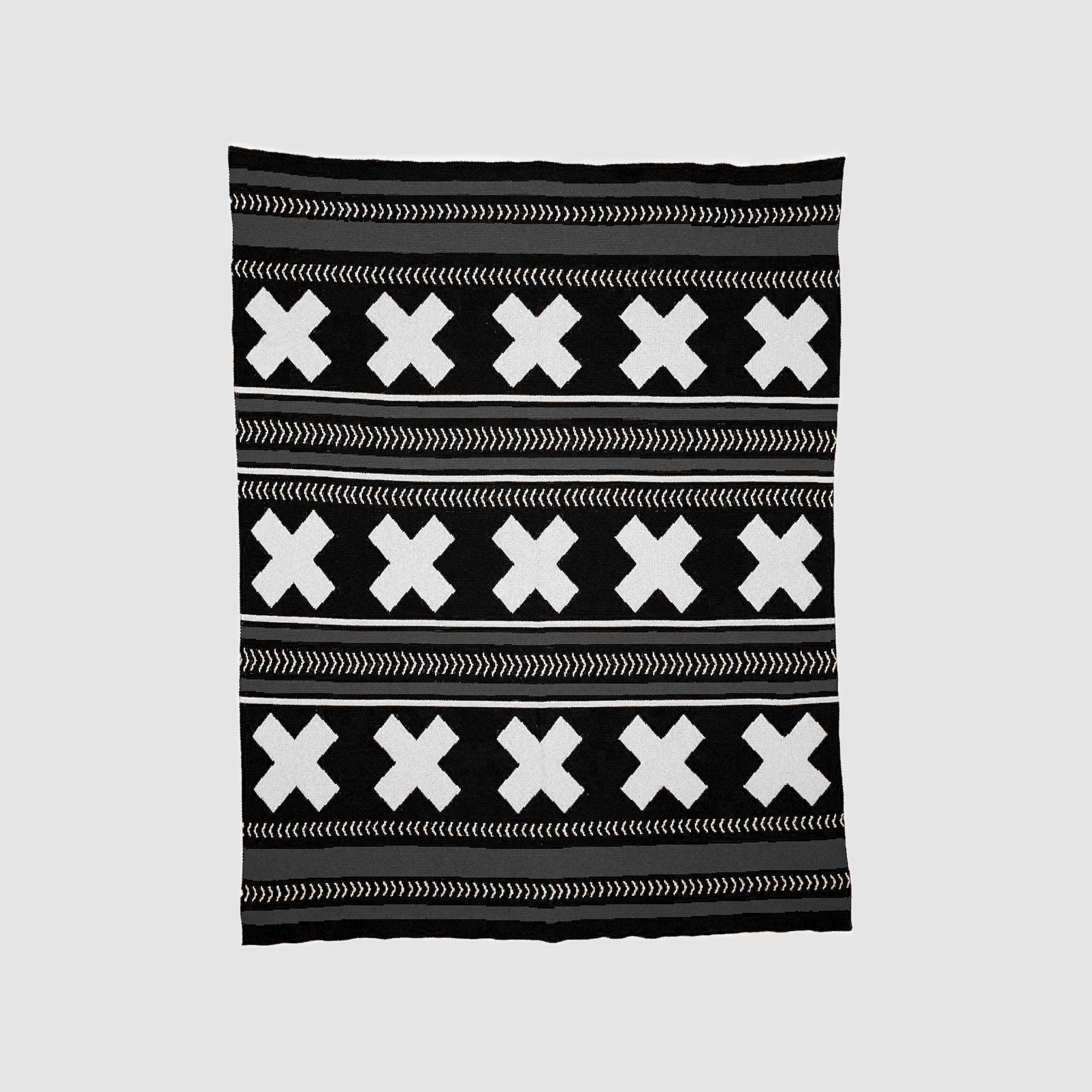 Cotton Sustainable Knit Throw Blanket | Holiday Gift - Mesa