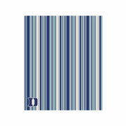In2Green Swatch Custom Logo Blanket: Personalized Corporate Gift - Mod Stripe Pattern