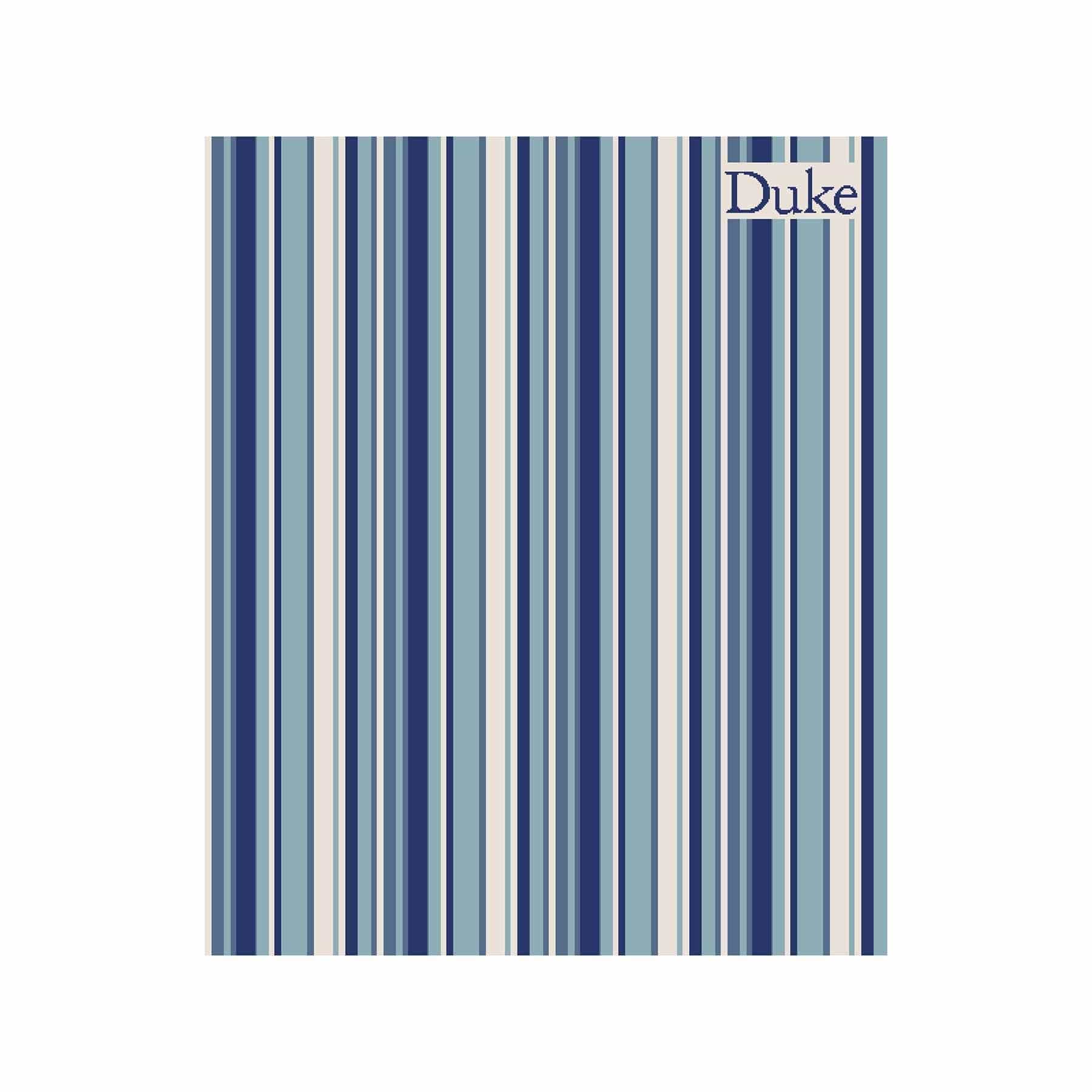 In2Green Swatch Custom Logo Blanket: Personalized Corporate Gift - Mod Stripe Pattern