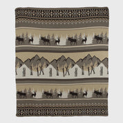 in2green Eco Throw Cotton Sustainable Knit Throw Blanket | Mountain Fair Isle 601570194252 BL01XMF1