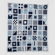 in2green Eco Throw Cotton Sustainable Knit Throw Blanket - Nautical Flags 655646731117 BL01NF4
