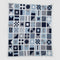 in2green Eco Throw Cotton Sustainable Knit Throw Blanket - Nautical Flags 655646731117 BL01NF4