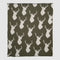 In2Green Eco Throw Cotton Sustainable Knit Throw Blanket | Oh Deer 655646736983 BL01OD1