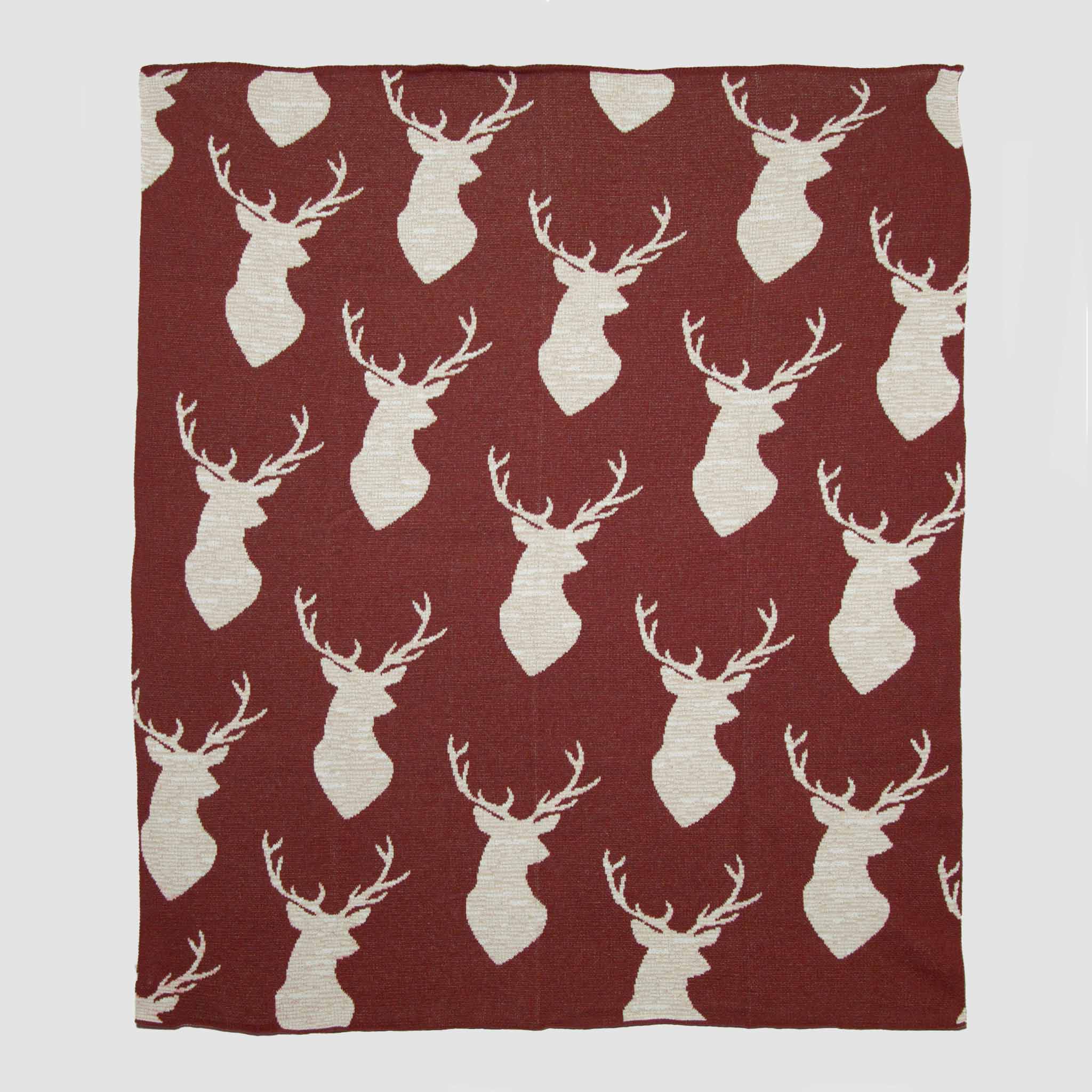 Cotton Sustainable Knit Throw Blanket | Oh Deer