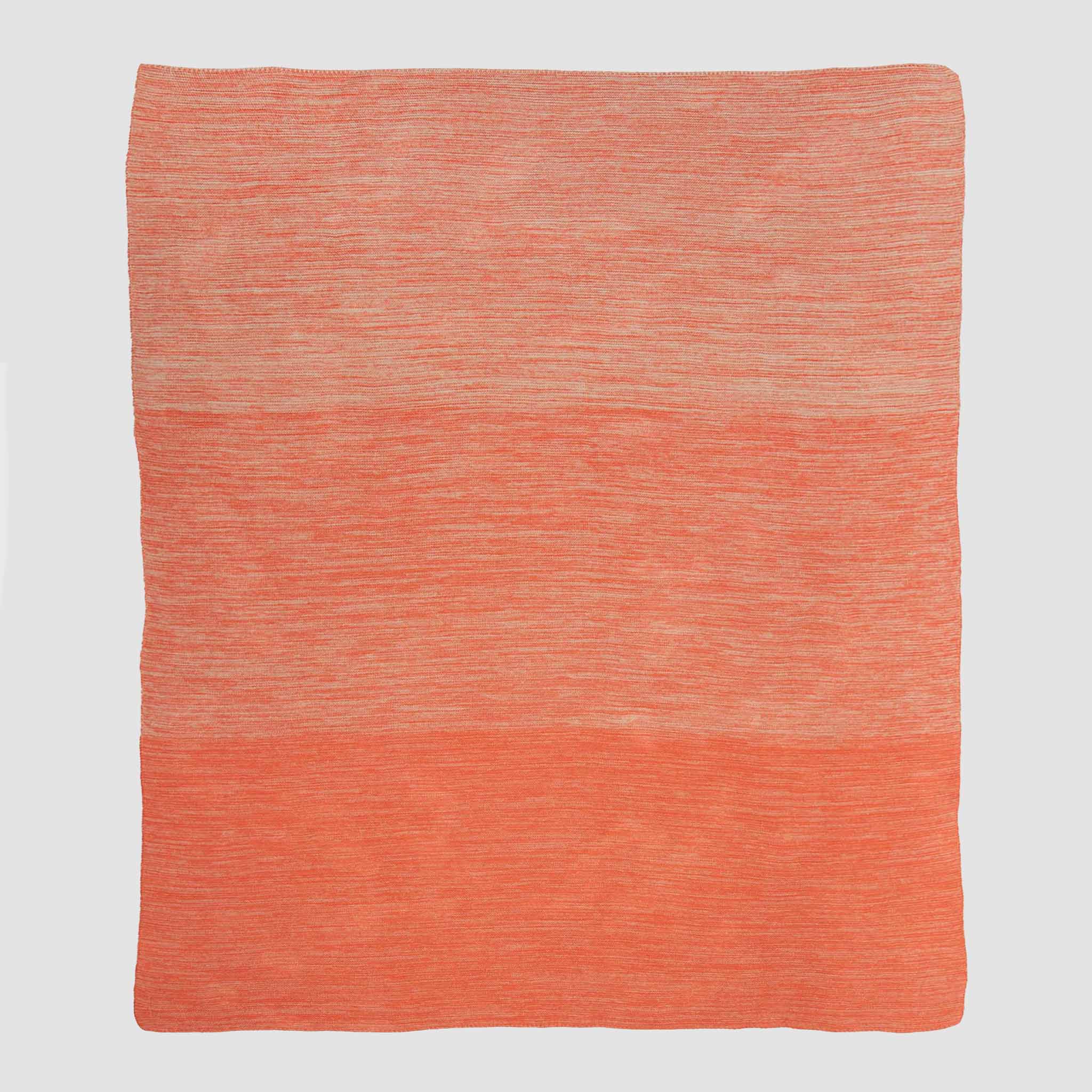 in2green Eco Throw Textured Sustainable Knit Throw Blanket - Textured Ombre 601570194771 BL01TOM3