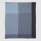 In2Green Eco Throw Cotton Sustainable Knit Striped | Geometric Throw Blanket - Overlap by Kelly Harris Smith 601570194085 KHS-OV-BL