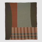 in2green Eco Throw Cotton Sustainable Knit Plaid Solid Throw Blanket - Patchwork Herringbone 601570194719 BLHBP1