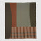 in2green Eco Throw Cotton Sustainable Knit Plaid Solid Throw Blanket - Patchwork Herringbone 601570194719 BLHBP1