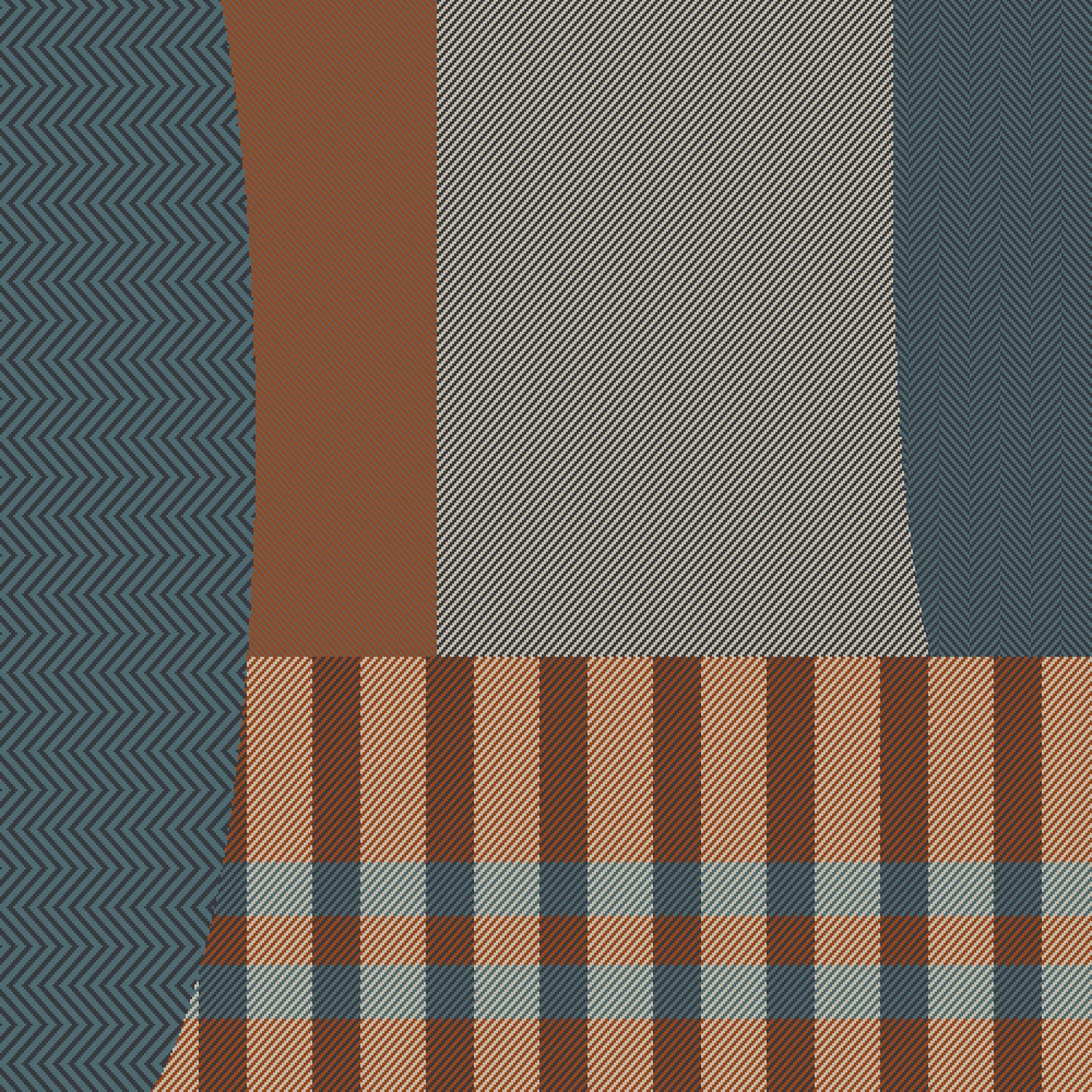 In2Green Swatch Hospitality Patchwork Herringbone