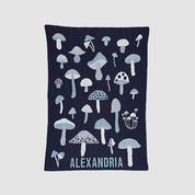 Custom Personalized Baby Sustainable Knit Throw Blanket - Forager