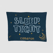 Custom Personalized Baby Sustainable Knit Throw Blanket - Sleep Tight