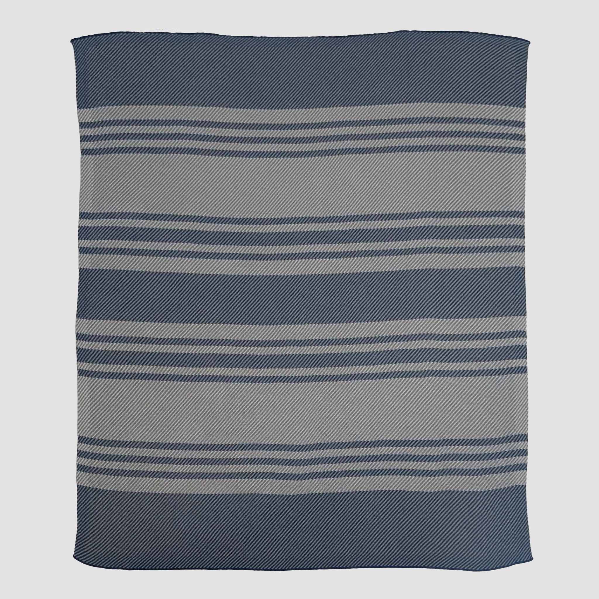 in2green Eco Throw Indoor | Outdoor Sustainable Knit Throw Blanket - Poly Bengal Stripe 601570194023 POLY-BNG2