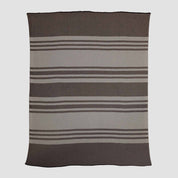Indoor | Outdoor Sustainable Knit Throw Blanket - Poly Bengal Stripe