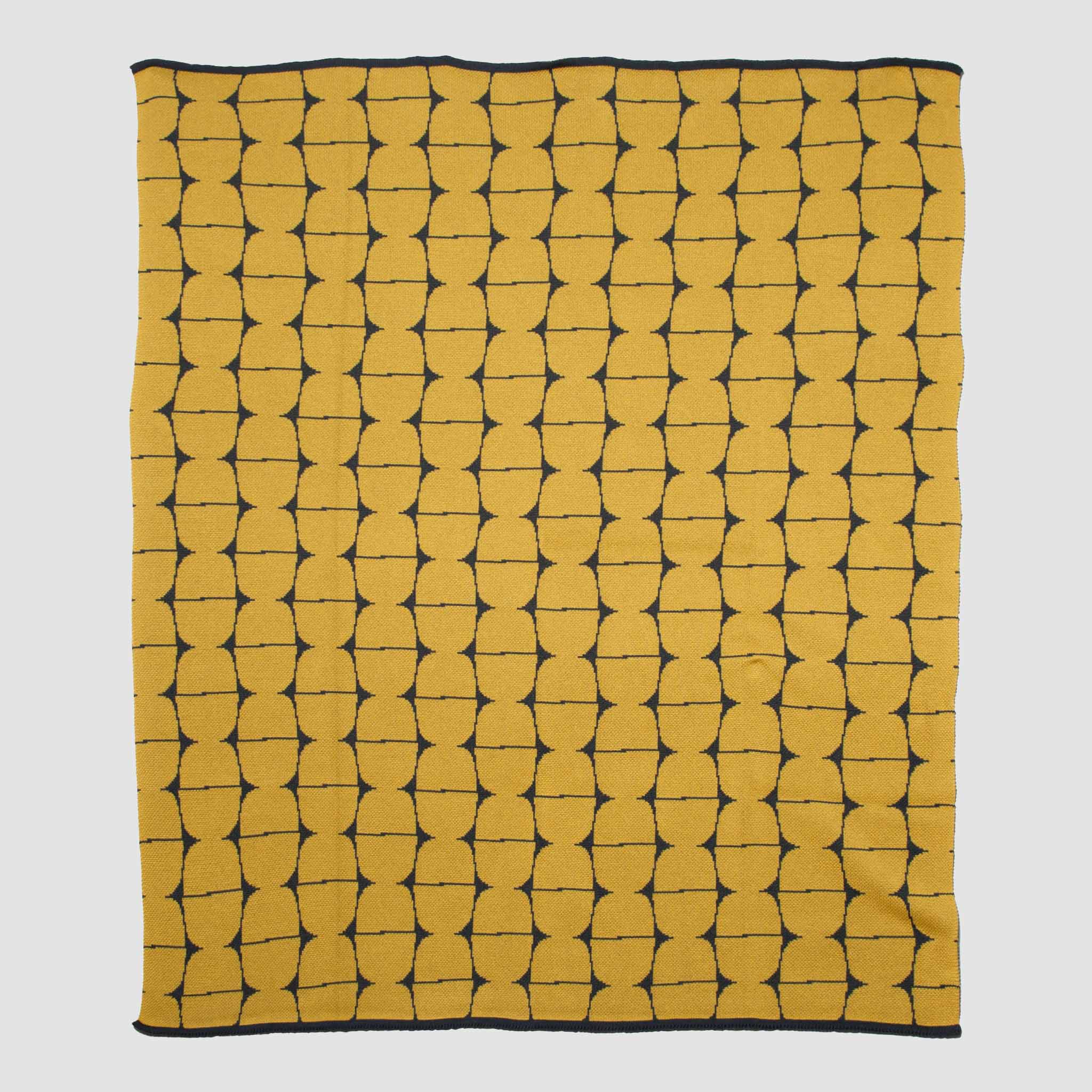 Indoor | Outdoor Sustainable Knit Throw Blanket - Poly Kaarna by Petra Kaksonen