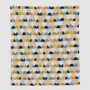 in2green Eco Throw Poly Palm Springs - Indoor | Outdoor Sustainable Knit Mid-Century Modern, Modern Throw Blanket 601570195143 POLY-PSP1