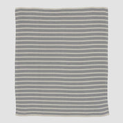 in2green Eco Throw Poly Pinstripe - Indoor | Outdoor Sustainable Knit Minimalist Throw Blanket 601570195204 POLY-PIN1