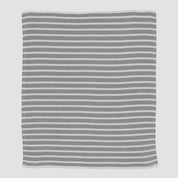 in2green Eco Throw Poly Pinstripe - Indoor | Outdoor Sustainable Knit Minimalist Throw Blanket 601570195204 POLY-PIN1