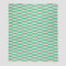 In2Green Eco Throw Cotton Sustainable Knit Graphic | Patterned Throw Blanket - Raita by Petra Kaksonen 601570194122 PK-RT-GN