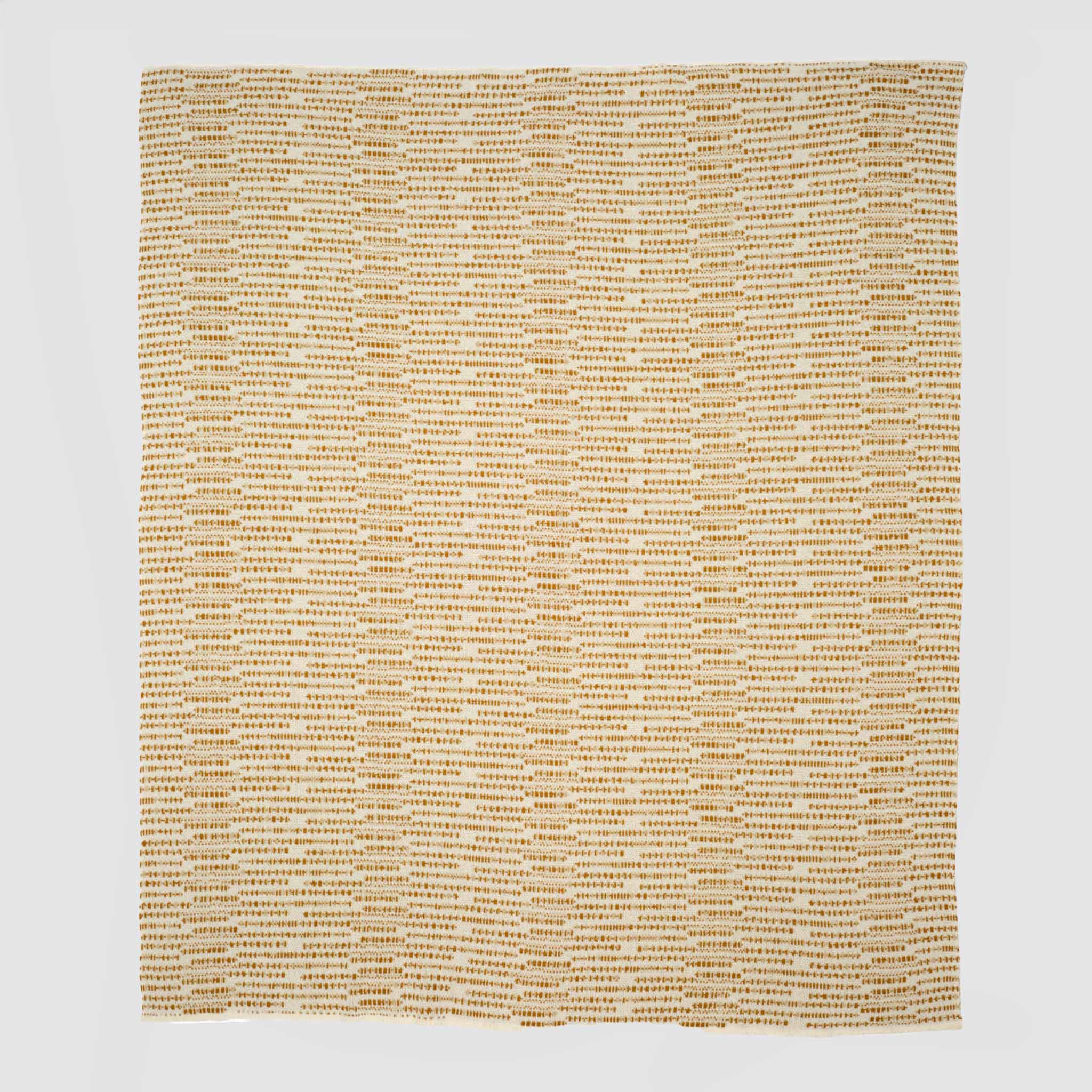In2Green Eco Throw Cotton Sustainable Knit Striped Throw Blanket - Sand Stone 601570193347 BL01CSS3