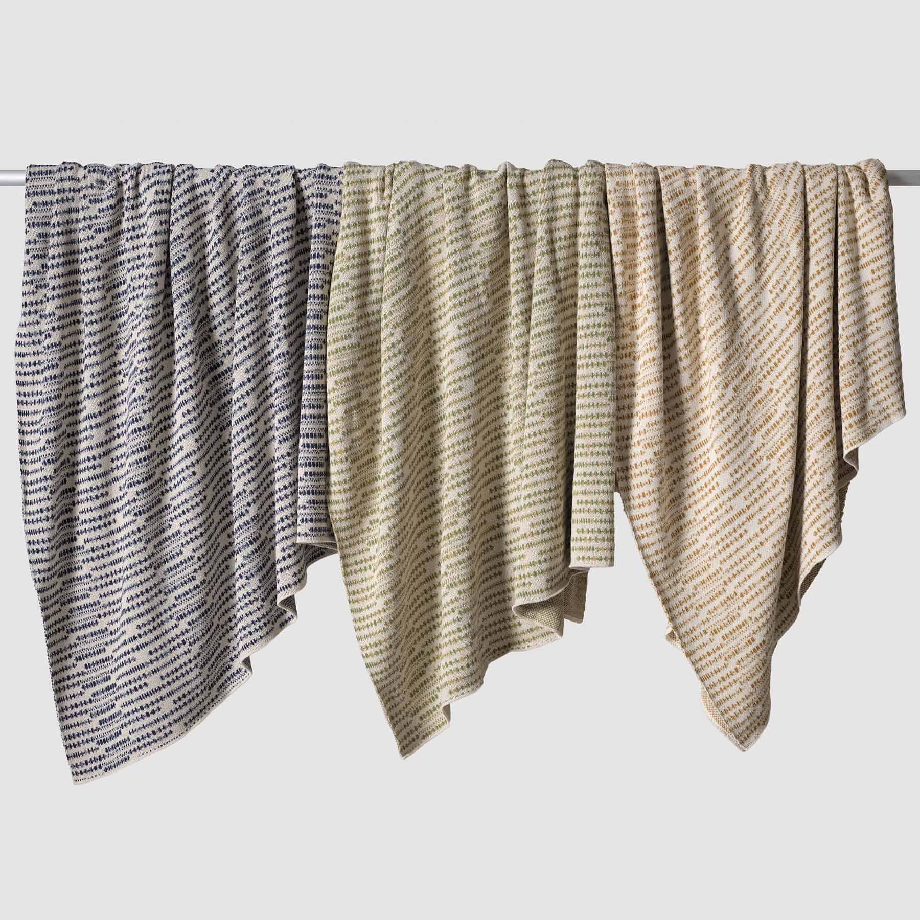 In2Green Swatch Custom Logo Blanket: Personalized Corporate Gift - Sand Stone Pattern