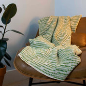 In2Green Swatch Custom Logo Blanket: Personalized Corporate Gift - Sand Stone Pattern