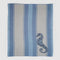 In2Green Eco Throw Cotton Sustainable Knit Throw Blanket | Coastal - Seahorse Square 601570193644 BL01CSH1