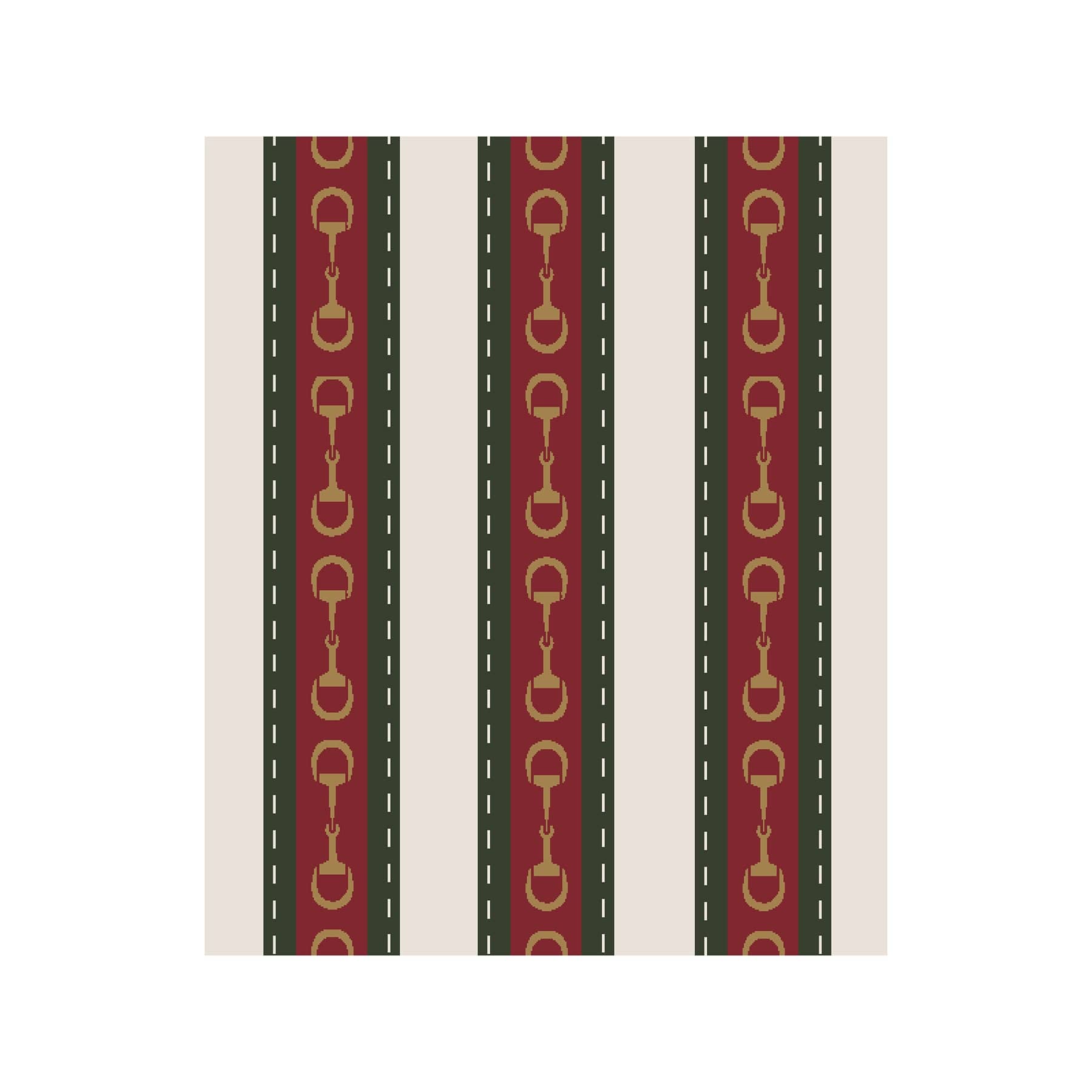 In2Green Swatch Hospitality Striped Horse Bit
