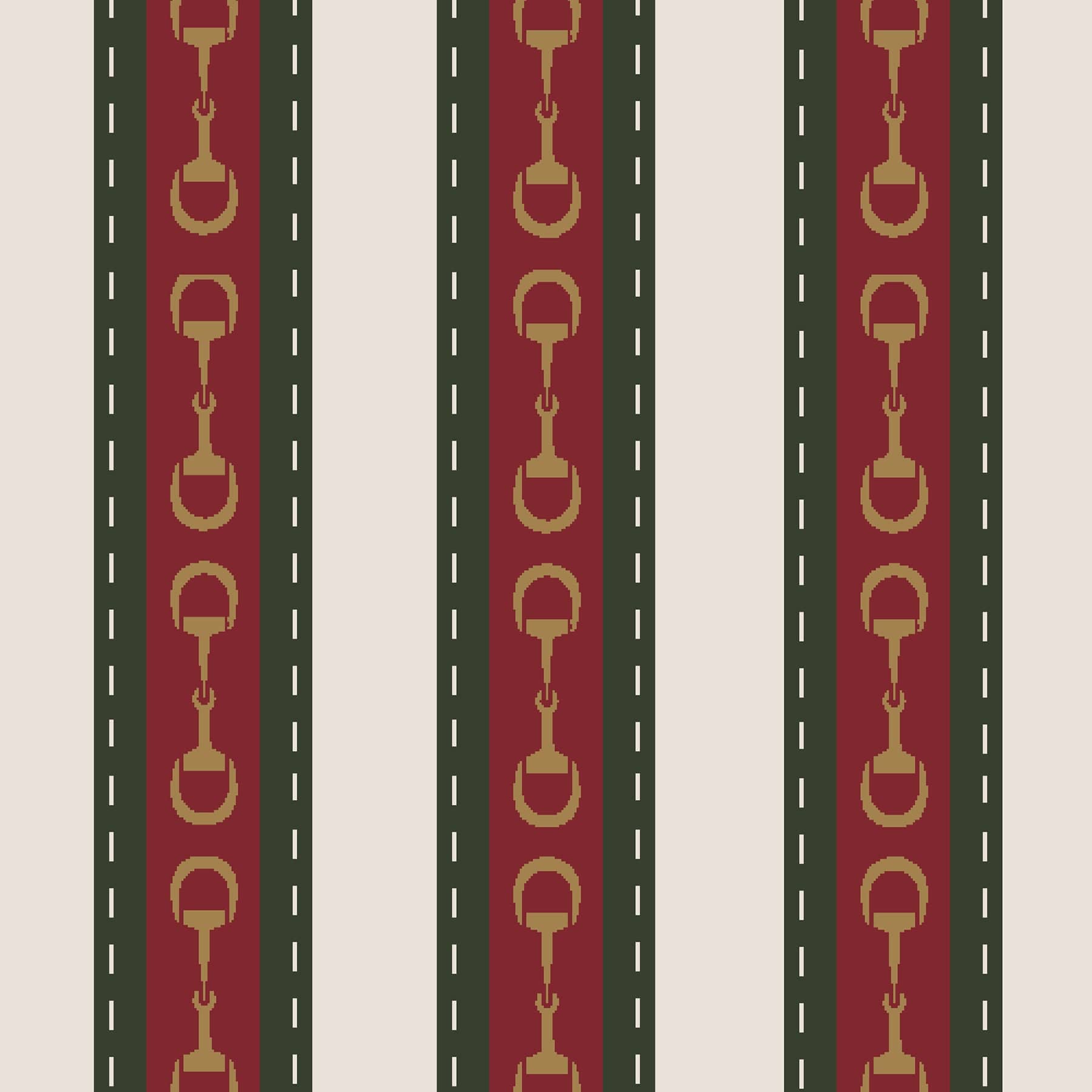 In2Green Swatch Hospitality Striped Horse Bit