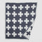 in2green Eco Throw Reversible Sustainable Knit Geometric | Patterned Throw Blanket - Swiss Cross 655646731506 BL01SWC2
